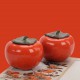 柿柿如意陶瓷罐