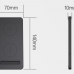 雙線圈無線手機支架充電器