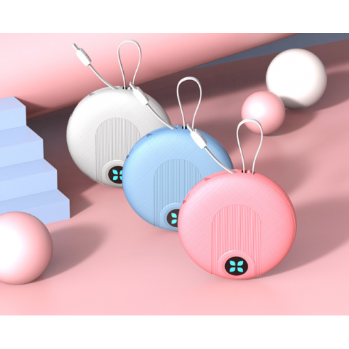 迷你自帶線充電寶 圖片 #2